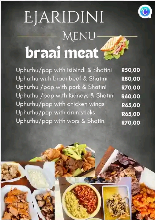 Meal Menu